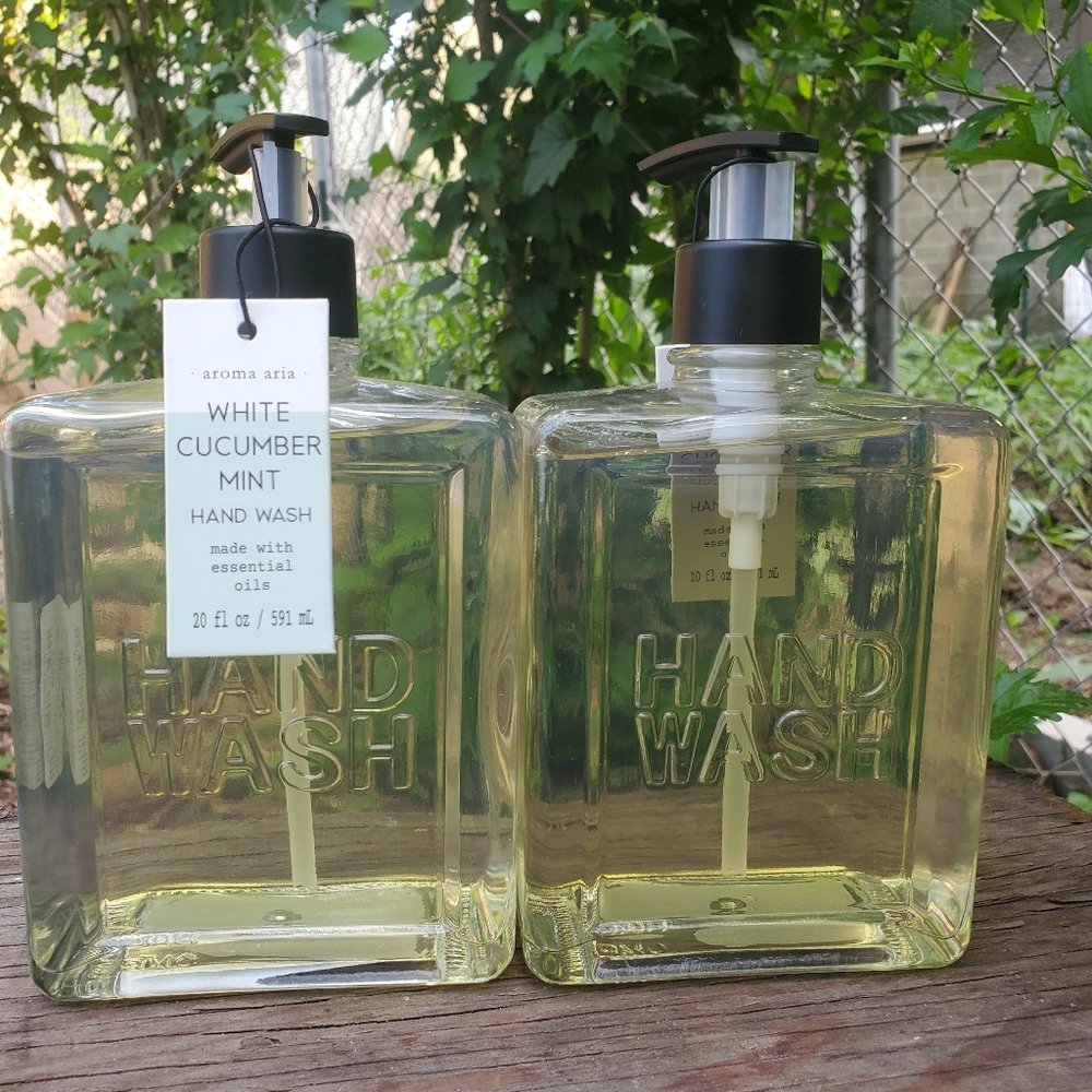 White Cucumber Mint Hand Soap